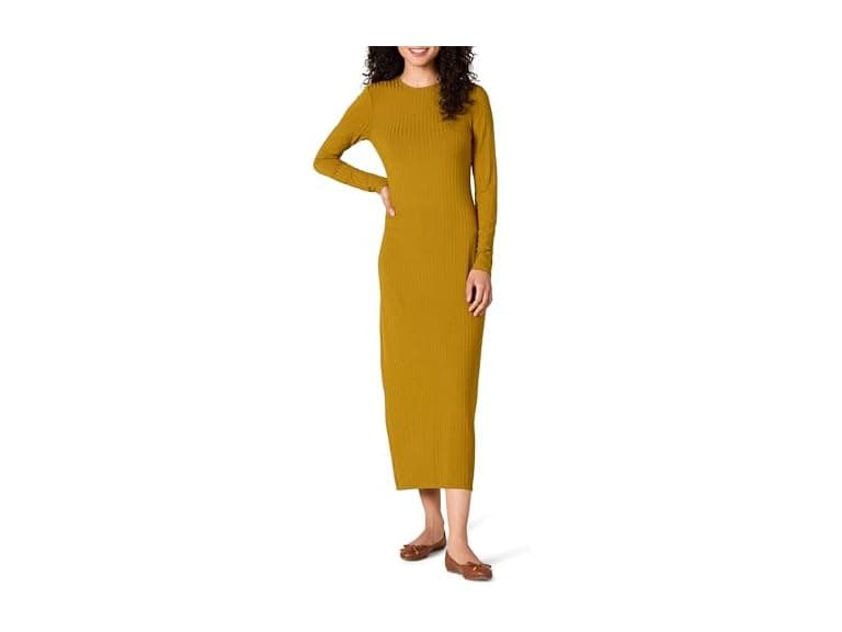 Amazon Essentials Women (S) Wide Rib Open Dress - Image 1