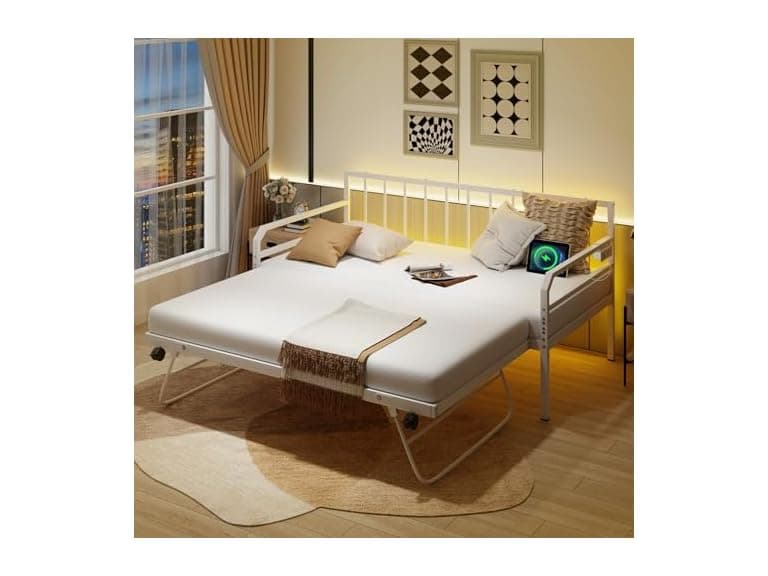 Giantex Twin Daybed with Trundle - Image 1