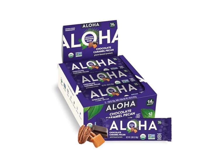 ALOHA ALOHA Organic Plant Based Protein Bars | - Image 1