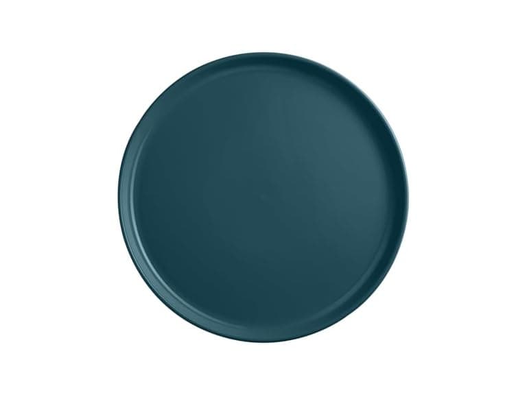 Emile Henry Made in France Ceramic Dinner Plate blue/Cream - Image 1