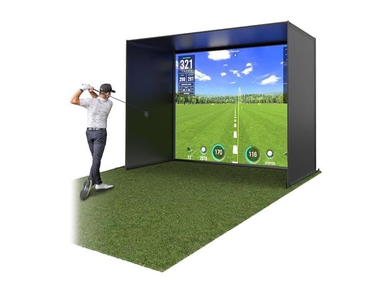 GoSports 12 x 9 ft Golf Simulator - Image 1