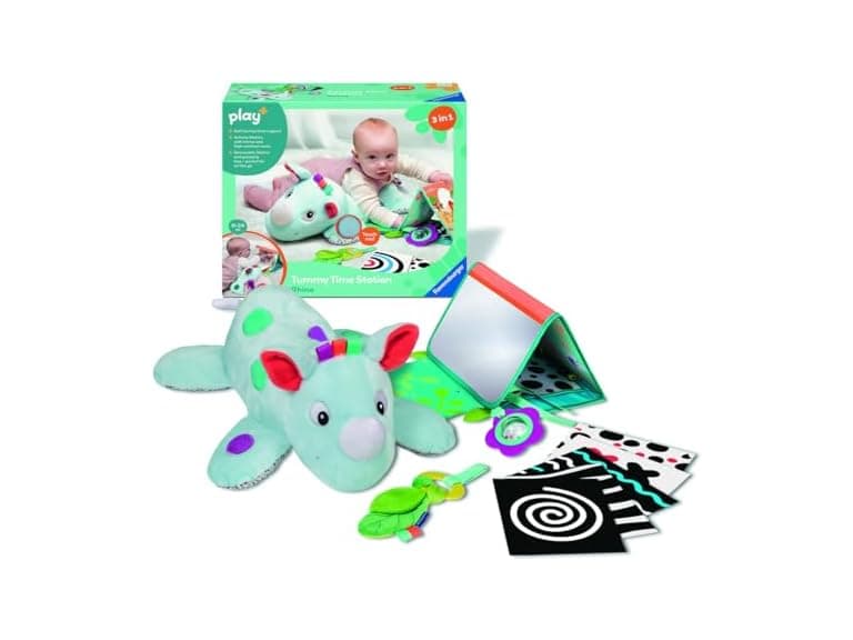 Ravensburger Play+ 3-in-1 Tummy Time Activity Station - Image 1