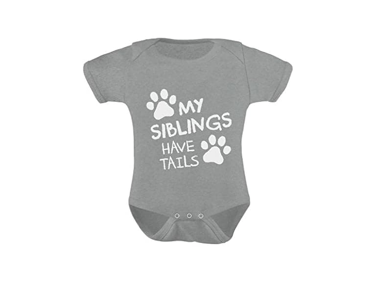 Tstars My Siblings Have Tails Dog Cat Funny S - Image 1
