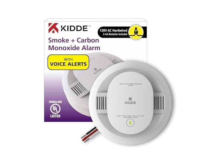 Kidde Hardwired Smoke & Carbon Monoxide Detector (Open Box) - Image 1