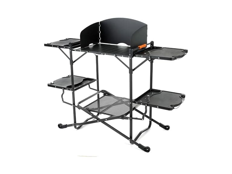ARROWHEAD OUTDOOR 54" Wide Quick Folding Kitchen Station - Image 1