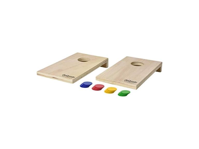GoSports Coinshot Mini Tabletop Cornhole Game Set - Image 1