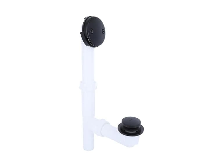 Danco Touch-Toe Drain Kit Matte Black - Image 1