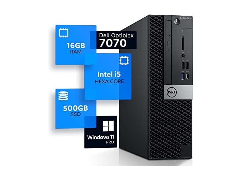Dell Optiplex 7070 Desktop PC 16GB 500GB - Image 1