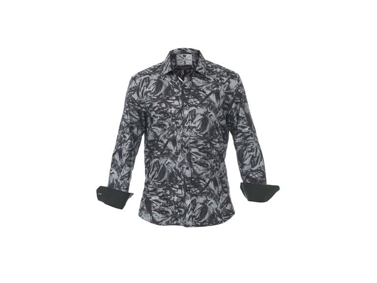 Warriors & Scholars Men's Jeremy L/S Slim Fit Woven Shirt - Image 1
