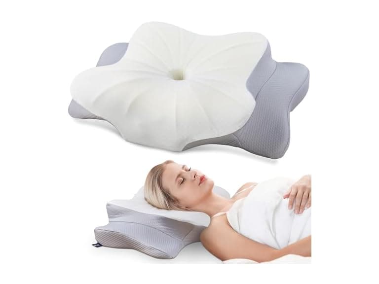 DONAMA Cervical Neck Pillow, Queen Size - Image 1