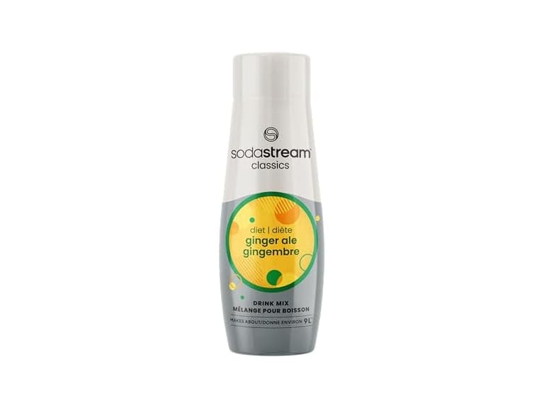SodaStream Diet Ginger Ale Syrup, 14.8 Fluid - Image 1