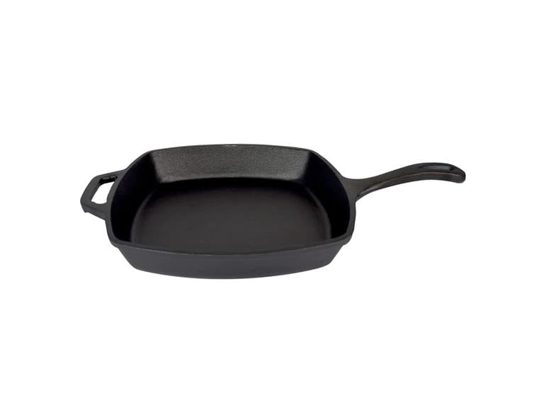 Jim Beam Cast Iron 10.5" Square Skillet - Image 1