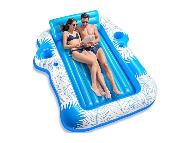 JIANYHW Inflatable Tanning Pool Float - Image 1