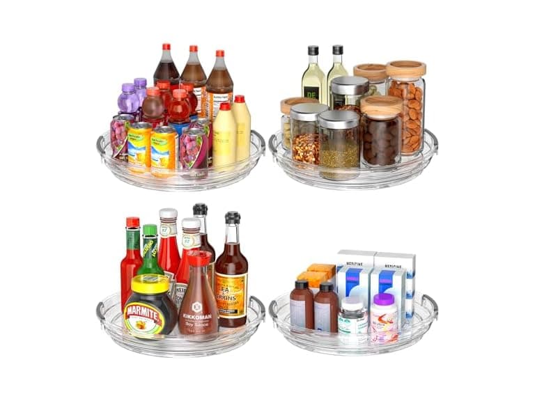 2 Pack Lazy Susan Organizer 9.25''And - Image 1