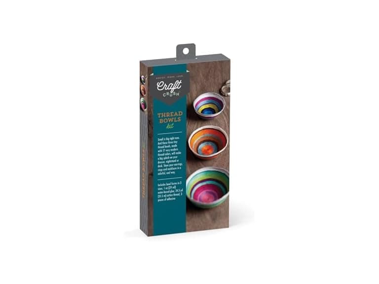 Craft Crush Cotton Thread Bowl DIY Kit - Image 1