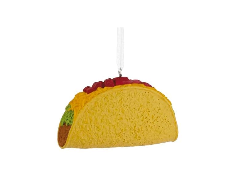 Hallmark Hallmark Taco Christmas Ornament, Food G - Image 1
