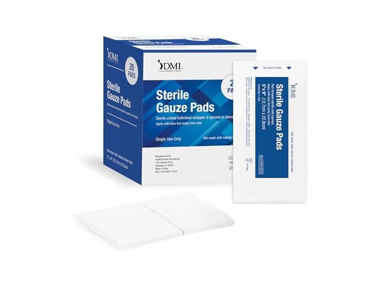 DMI Sterile 20 Pack Abd Abdominal Combine Pads 5x9 - Image 1