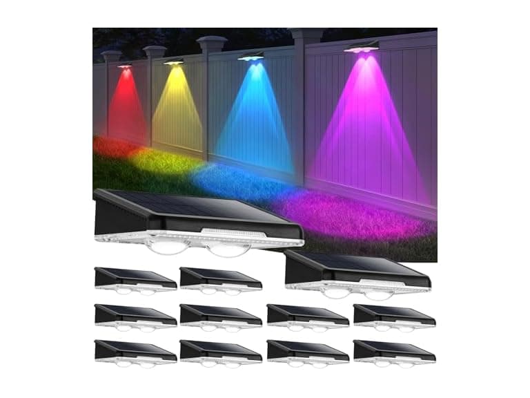 Brightever Solar Fence Lights 16 Pack - Image 1