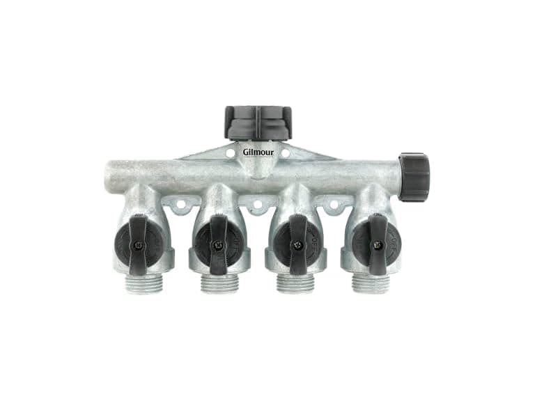 Gilmour Heavy Duty 4-Way Hose Splitter - Image 1