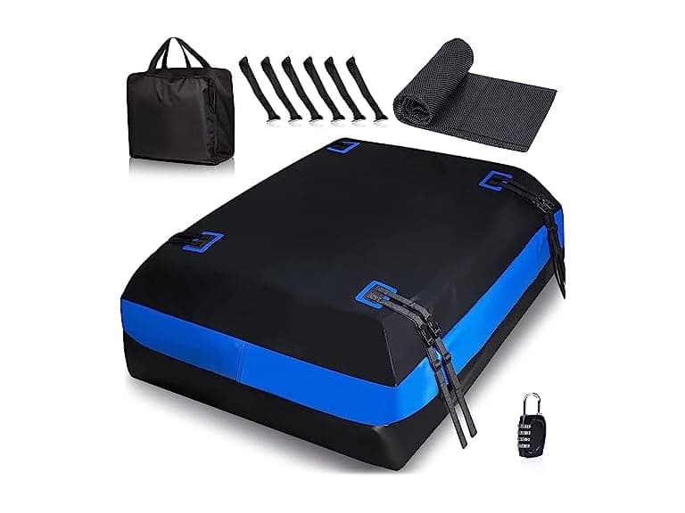 Zone Tech OR0036 Car Roof Cargo Bag 21 Cubic Ft - Image 1