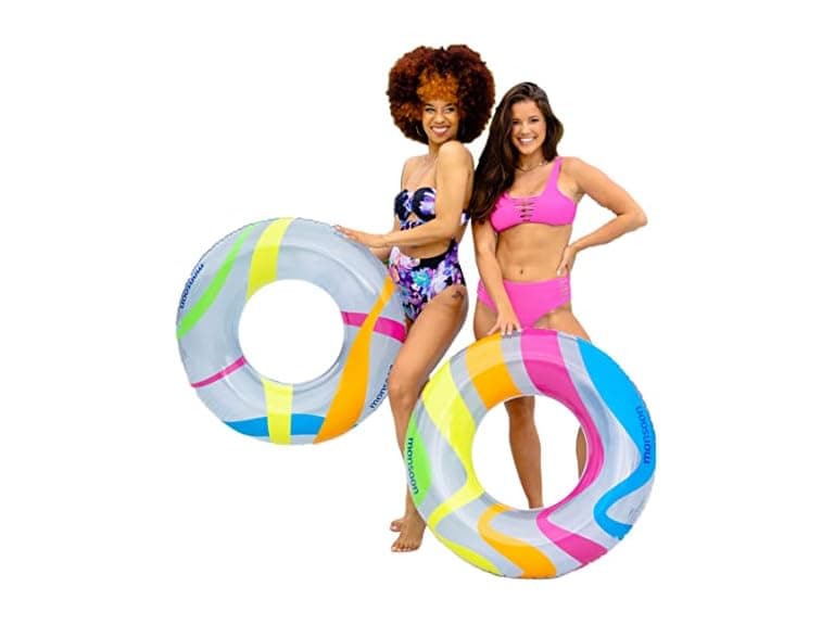 monsoon Citrus Pool Float Tubes 2-Pack - Image 1