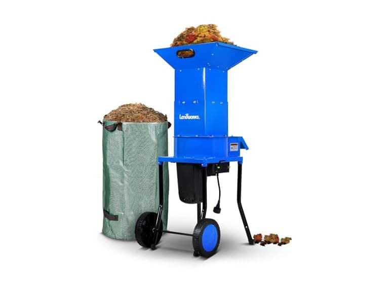 Landworks Electric Leaf Mulcher & Shredder- 15-AMP, 1800W - Image 1