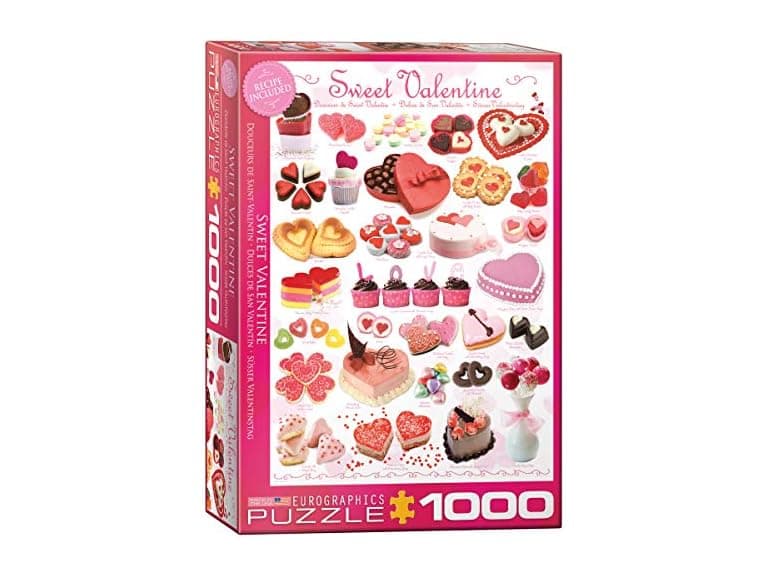 EuroGraphics Sweet Valentines 1000 Piece Puzzle - Image 1