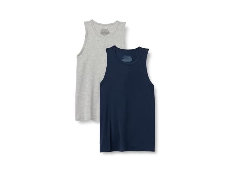 Amazon Essentials Mens Sleeveless Modal Undershirt 2Pk - Image 1