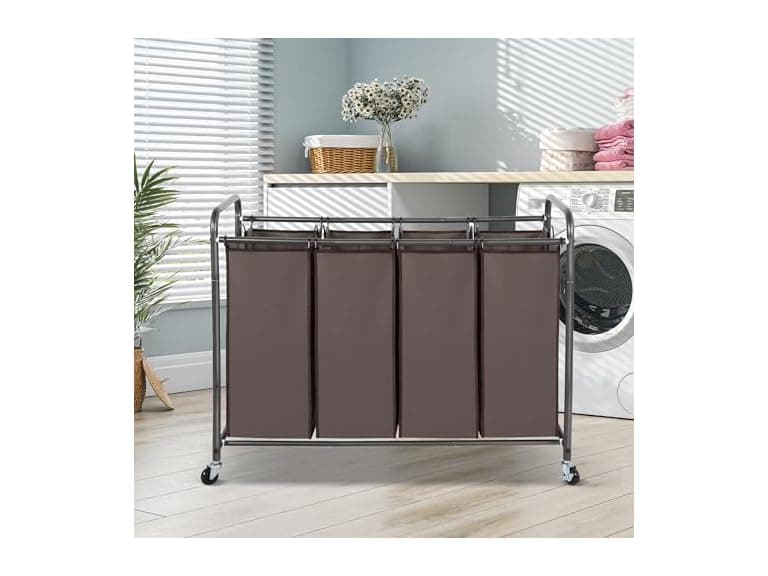 STORAGEIDEAS Laundry Sorter 4 Section - Image 1