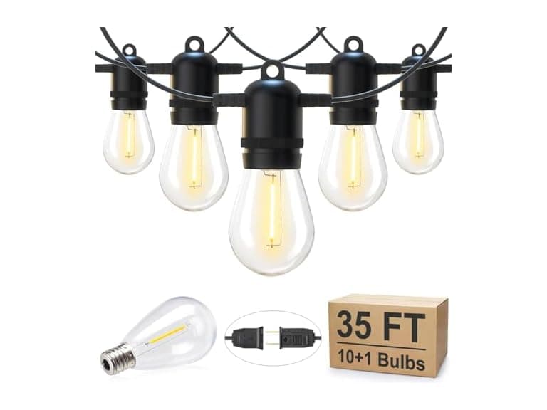 Brightown Outdoor String Lights 35FT - Image 1