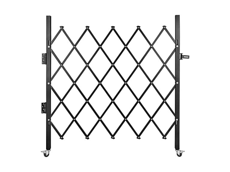 VEVOR Single Folding Security Gate, 48" H x 66" W - Image 1