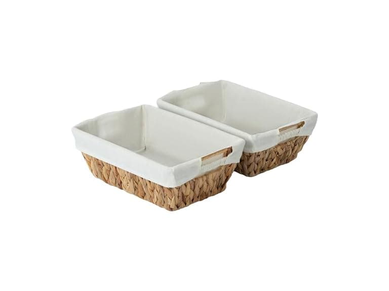 Sukkiri Homu Trapezoid Storage Basket with Handle - Image 1
