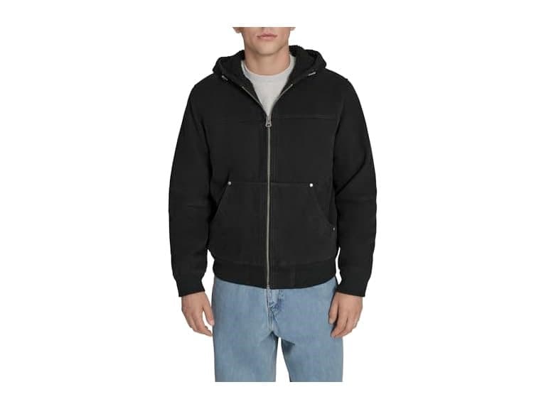Levis Mens Workwear Canvas Hoody Bomber