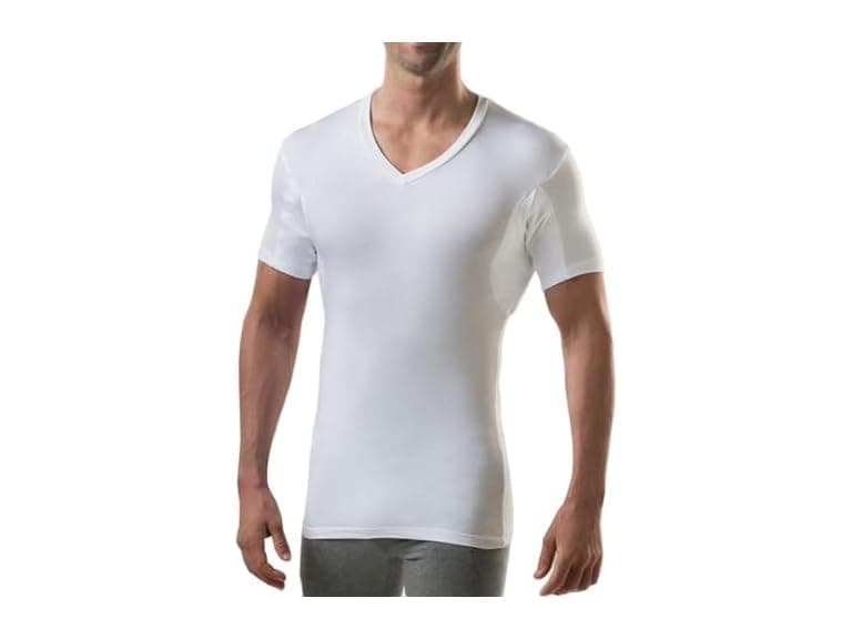 Thompson TEE Men (M) Sweatproof Rayon V Undershirt - Image 1