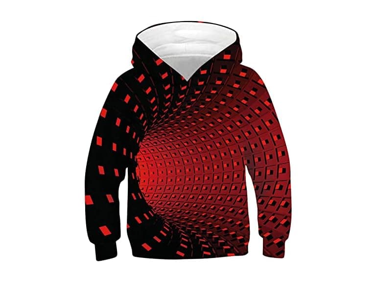 Raisevern Boys (8-11) Cool 3D Pullover Hoodie - Image 1