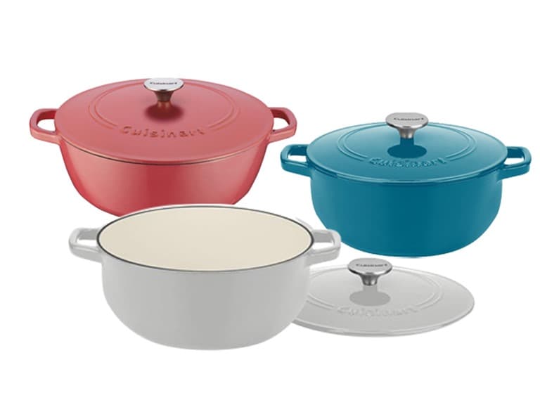 Cuisinart Cast Iron, 5.5 Quart Round (Open Box) - Image 1