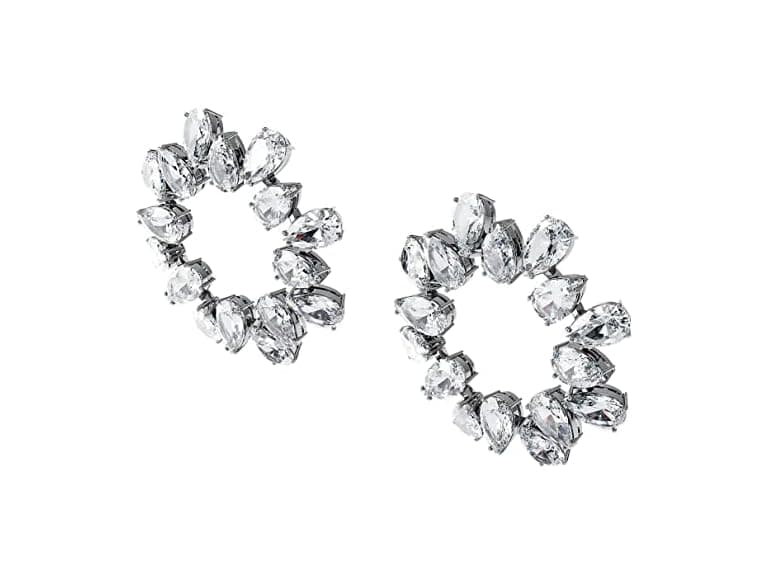 Swarovski Matrix Circle Earrings - Image 1