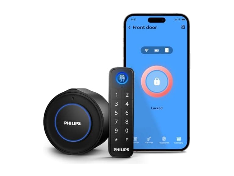 Philips DDL230X-1HWP Retrofit Smart Lock with Keypad (Open Box)