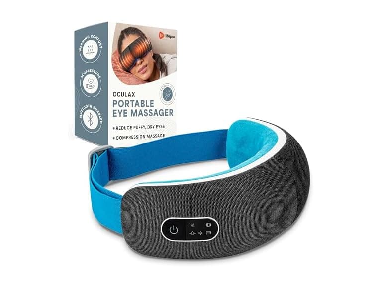 LifePro Portable Eye Massager with Heat and Vibration - Image 1