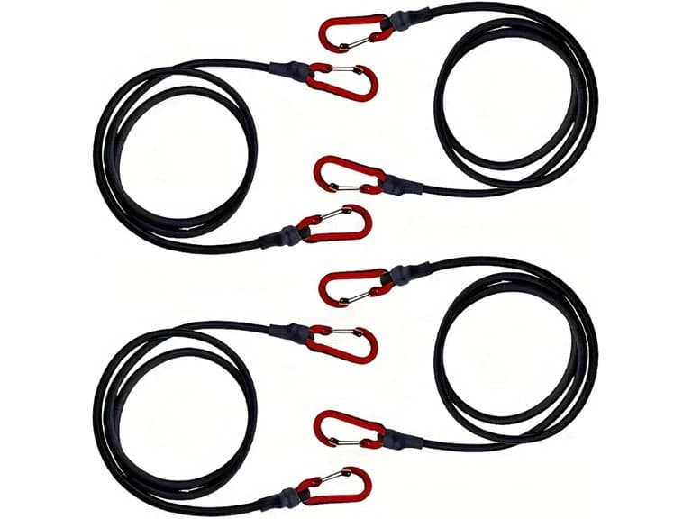 Bungee Cords with Carabiner Straps - Image 1