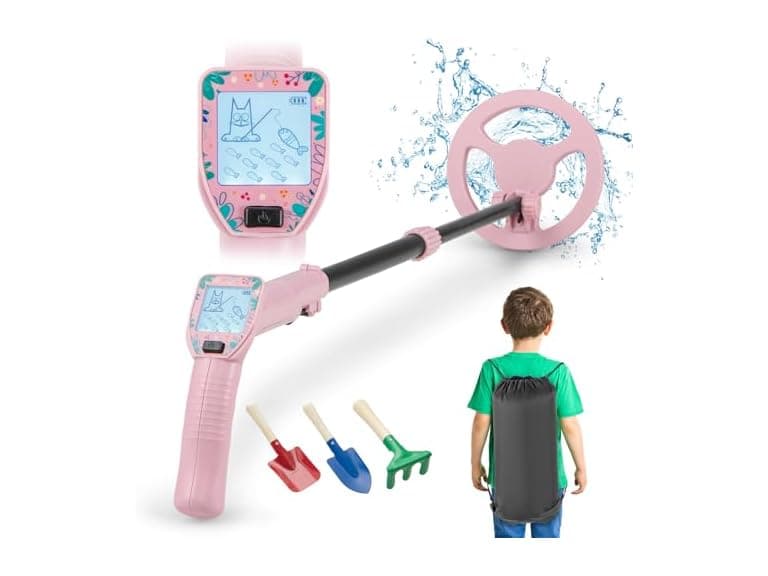 Costzon Kids Metal Detector Pink - Image 1