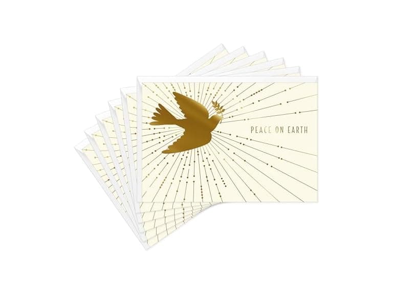 Hallmark Gold Cards Dove 6ct - Image 1