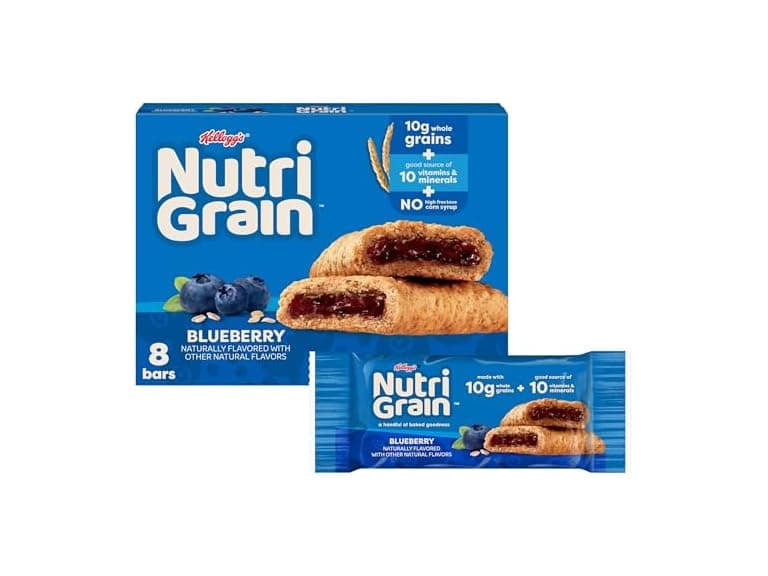 8CT Nutri-Grain Breakfast Bars, Blueberry - Image 1