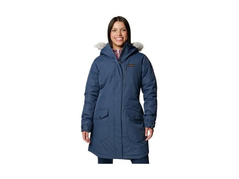 Womens Suttle Mountain Long Insulated Jacket (S) (Open Box) - Image 1