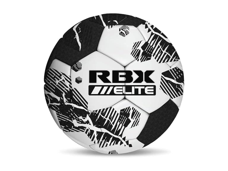 RBX Size 5 Soccer Ball White/Black - Image 1