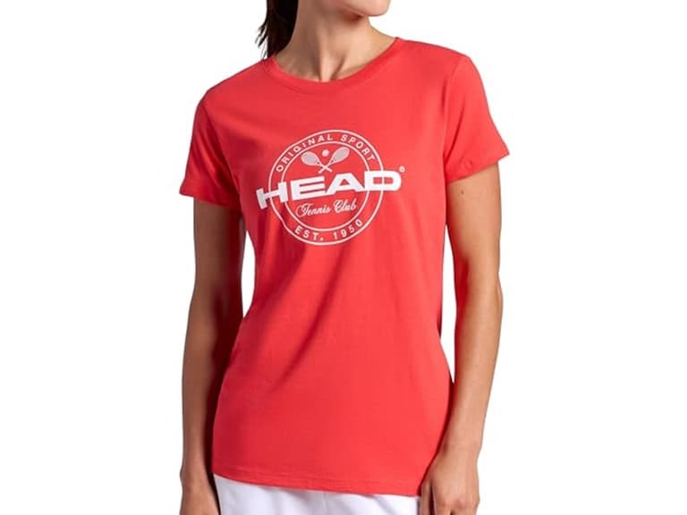 HEAD Womens Tennis Graphic Crewneck T-Shirt - Image 1