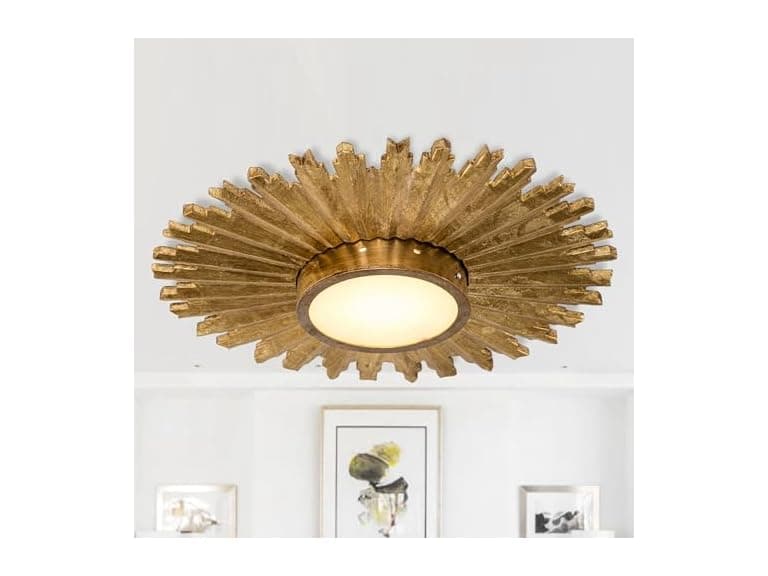 Parrot Uncle W9602-2-PU Small Flush Mount Chandelier - Image 1