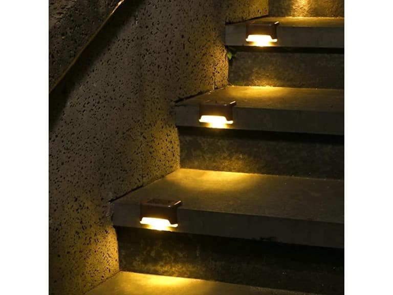Solar Deck Lights 12 Pack, Waterproof - Image 1