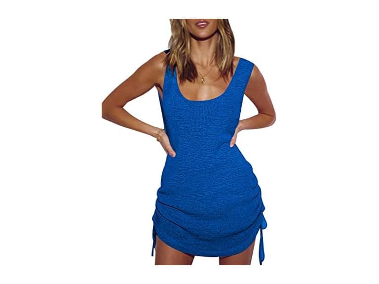 Ai'mage Girls (L) Coverups Crochet Beach Dress - Image 1