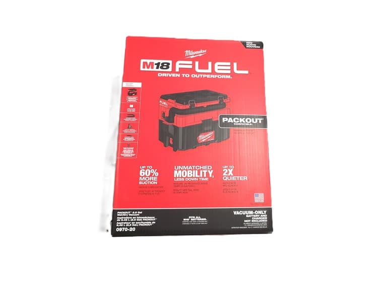 Milwaukee 0970-20 M18 18V PACKOUT 2.5G Wet/Dry Vac - Image 1